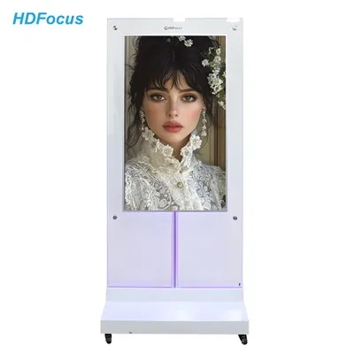 Lodret dobbelt side LCD Monitor Annoncering Android Media Player